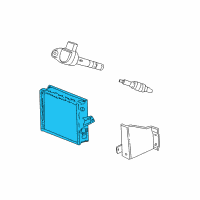 OEM Acura ECU Diagram - 37820-PGK-305