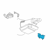 OEM 2004 GMC Envoy XL Mount Asm-Trans Diagram - 15179512