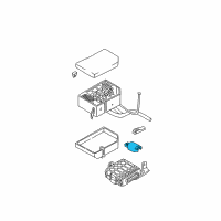 OEM 1998 Hyundai Tiburon Relay Assembly-Mini Diagram - 95220-3B200