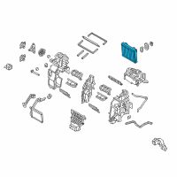 OEM Kia Sportage EVAPORATOR Assembly Diagram - 97139D9000