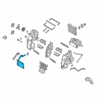 OEM 2017 Kia Sportage Core Assembly-Heater Diagram - 97138D9100