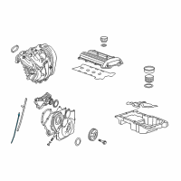 OEM Chevrolet HHR Dipstick Diagram - 12608346