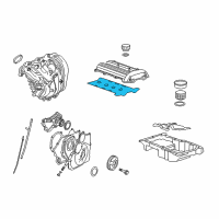 OEM Chevrolet Cobalt Gasket Kit-Camshaft Cover Diagram - 12610142