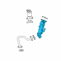 OEM 2018 Honda Accord Cooler, EGR Diagram - 18720-6C1-A01