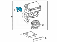 OEM Toyota RAV4 Servo Diagram - 87106-47160