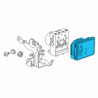 OEM 2016 GMC Sierra 1500 Control Module Diagram - 23430363