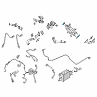 OEM 2021 Ford F-150 EGR Cooler Gasket Diagram - JT4Z-9E933-A