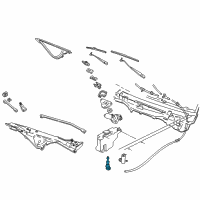 OEM 1994 Ford Crown Victoria Level Sensor Diagram - F2AZ-17B649-A