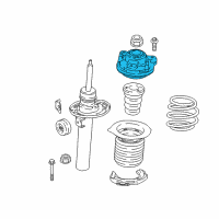 OEM 2020 BMW X3 Guide Support Diagram - 31-30-6-888-324