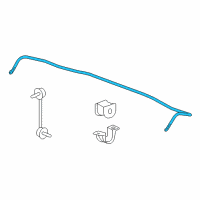 OEM 2011 Honda Accord Spring, Rear Stabilizer Diagram - 52300-TA5-A01