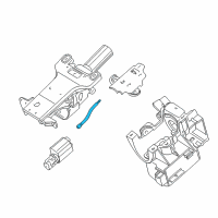 OEM 2000 BMW 740iL Shaft Longitudinal Adjusting Diagram - 32-31-1-159-013