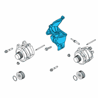 OEM Ford Transit-250 BRACKET Diagram - LK4Z-10A313-A