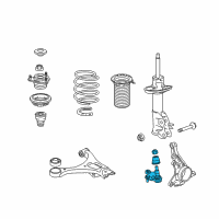 OEM Joint, Right Front Ball (Lower) Diagram - 51220-SNA-A03