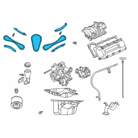 OEM Ram Chain-Engine Timing Diagram - 5019423AD