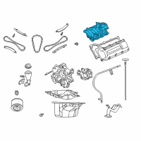 OEM 2009 Dodge Dakota Manifold Intake Diagram - 53032999AD