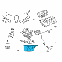 OEM 2008 Dodge Nitro Pan-Engine Oil Diagram - 53021779AC