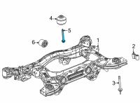 OEM 2008 Dodge Magnum Screw-ALTERNATOR Diagram - 6507394AA