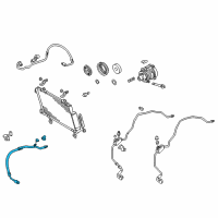 OEM Toyota Celica Suction Hose Diagram - 88704-20500