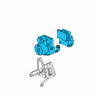 OEM Saturn Ion ABS Control Unit Diagram - 15264705