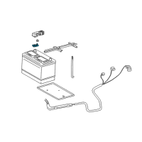 OEM Toyota Sequoia Positive Term Diagram - 90982-05035