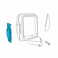 OEM Jeep Lamp-Turn Signal Diagram - 68361956AA