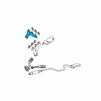 OEM 2007 Ford Taurus Manifold Diagram - 4F1Z-9430-BA