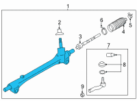 OEM 2022 Toyota GR86 Gear Assembly Diagram - SU003-10781