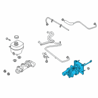 OEM 2019 Ford F-350 Super Duty Booster Diagram - HC3Z-2005-C