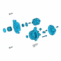 OEM 2022 Toyota Avalon Alternator Diagram - 27060-0P410