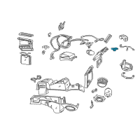 OEM Ford F-250 Resistor Diagram - 4L3Z-19A706-AA