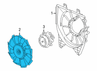 OEM Acura TLX FAN, COOLING Diagram - 38611-6S9-A01
