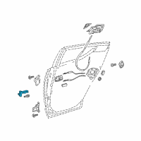 OEM 2020 Toyota C-HR Door Check Diagram - 68630-F4010