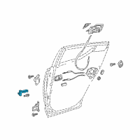 OEM Toyota C-HR Door Check Diagram - 68630-F4010