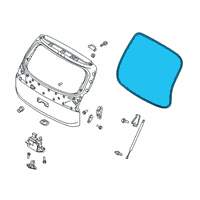 OEM 2020 Kia Telluride Pad U Diagram - 81761S9000