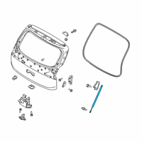 OEM 2020 Kia Telluride LIFTER Assembly-Tail GAT Diagram - 81841S9000