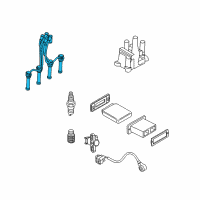 OEM 2002 Ford Ranger Cable Set Diagram - 1L5Z-12259-AA