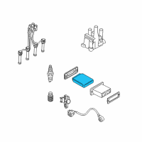 OEM 2008 Ford Ranger ECM Diagram - AL5Z-12A650-EB