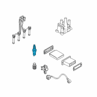 OEM 2001 Ford Ranger Spark Plug Diagram - AGSF-32F-ECAX