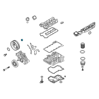 OEM 2019 BMW M6 Gran Coupe Shaft Seal Diagram - 11-14-7-647-380