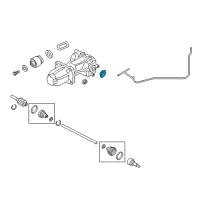 OEM 2019 Ford EcoSport Axle Seal Diagram - CV6Z-4B416-C