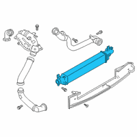 OEM 2021 Infiniti QX50 Charge Air Cooler Diagram - 14461-5NA0A