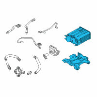 OEM 2022 Ford F-350 Super Duty Vapor Canister Diagram - LC3Z-9D653-F