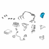 OEM 2007 Ford Mustang Fuel Pump Controller Diagram - 6R3Z-9D372-BA