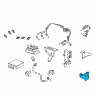 OEM 2009 Mercury Mountaineer Position Sensor Diagram - 5L2Z-6C315-A