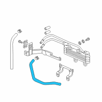 OEM 2014 Acura RDX Hose (ATF) Diagram - 25214-R8B-007