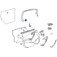 OEM Buick Mirror Switch Diagram - 22915440