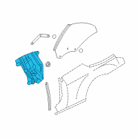 OEM 2013 Chrysler 200 Window Lift Regulator Right Diagram - 5008980AC