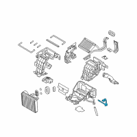 OEM 2010 Hyundai Genesis Sensor-Evaporator Core Diagram - 97614-3M000