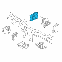 OEM 2014 Hyundai Genesis Unit Assembly-Ipm Diagram - 95400-3M206