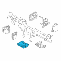 OEM 2010 Hyundai Genesis Body Control Module Diagram - 958903M900